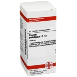 DHU Zincum metallicum D 12 Tabletten, 80 St
