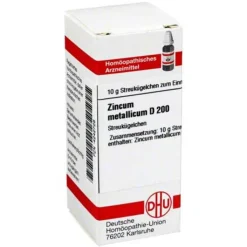 DHU Zincum metallicum D 200 Globuli, 10 g