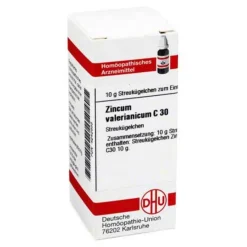 DHU Zincum valerianicum C 30 Globuli, 10 g