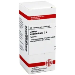 DHU Zincum valerianicum D 4 Tabletten, 80 St