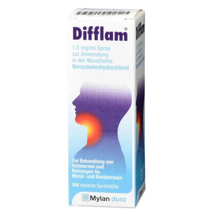 Difflam 1,5 mg/ml Spray zur Anwedung in der Mundhöhle, 30 ml