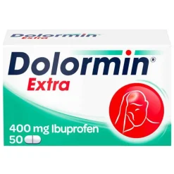 Dolormin® Extra mit 400 mg Ibuprofen bei Schmerzen, 50 St
