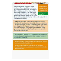 Doppelherz Curcuma 750 Kapseln, 60 St