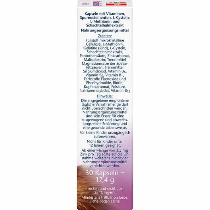 Doppelherz Haar Intensiv + Biotin Kapseln, 30 St