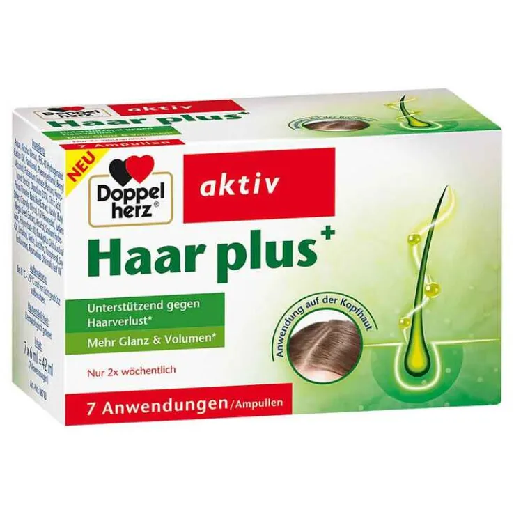 Doppelherz Haar plus Ampullen, 7 St