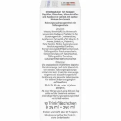 Doppelherz Kollagen Beauty system Trinkfläschchen, 10 St
