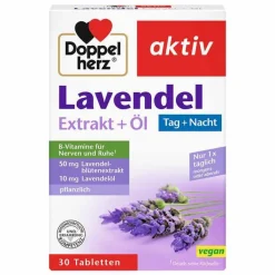 Doppelherz Lavendel Extrakt + Öl Tabletten, 30 St