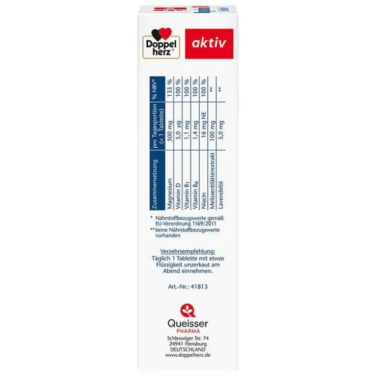 Doppelherz Magnesium 500 Nacht Tabletten, 100 St