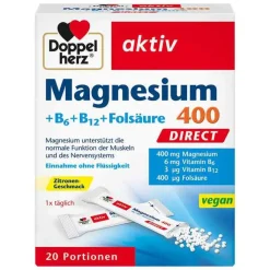 Doppelherz Magnesium+B-Vitamine direct Pellets, 20 St