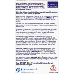 Doppelherz Omega-3 Gel-Tabs family system , 60 St