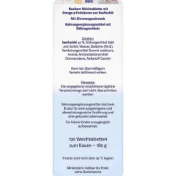 Doppelherz Omega-3 Gel-Tabs family system, 120 St