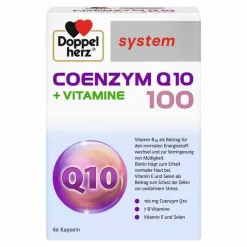 Doppelherz system Coenzym Q10 100 + Vitamine Kapseln, 60 St