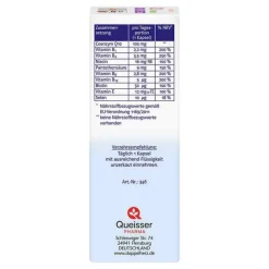 Doppelherz system Coenzym Q10 100 + Vitamine Kapseln, 60 St