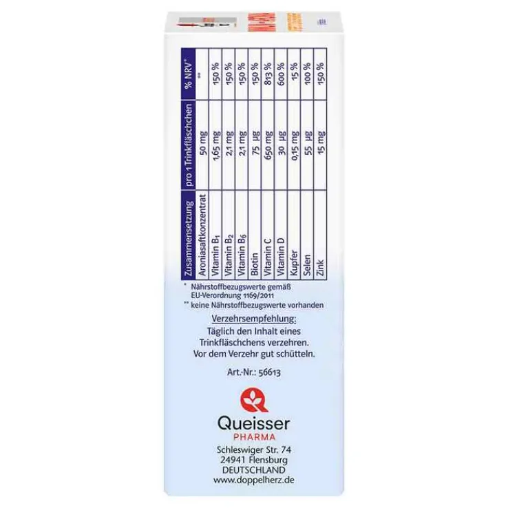 Doppelherz system Immun+Aronia Ampullen, 10 St