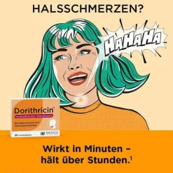 Dorithricin® Halstabletten Waldbeere bei Halsschmerzen, 40 St