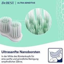 Dr. Best Ultra Sensitive Ultra-Soft Zahnbürste, 1 St