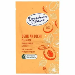 Dresdner Essenz Pflegebad Bio-Aprikose & Minze, 60 g