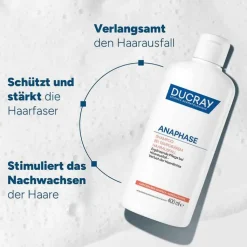 Ducray Anaphase Shampoo bei temporärem Haarausfall, 200 ml