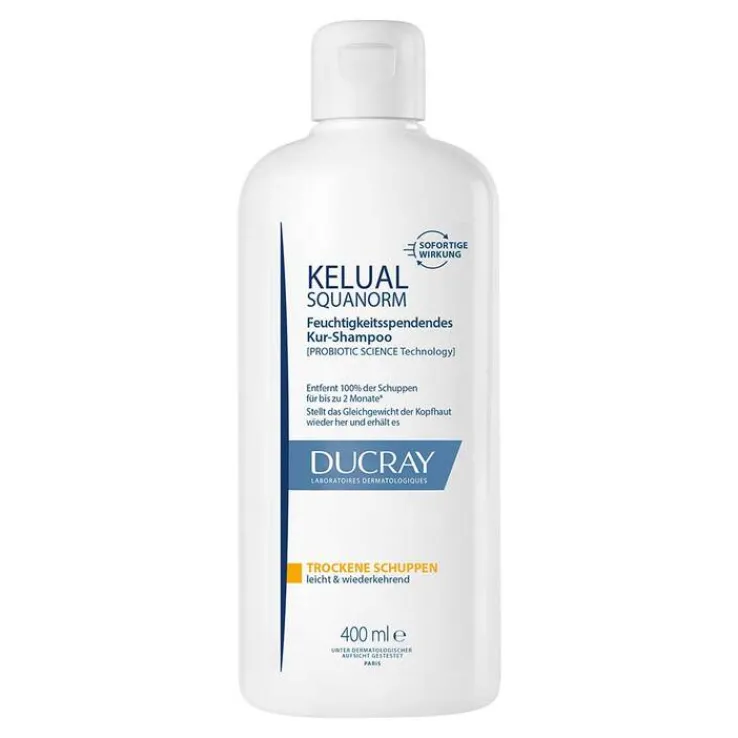 Ducray Kelual Squanorm Anti-Schuppen Shampoo trocken, 400 ml