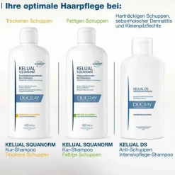Ducray Kelual Squanorm Anti-Schuppen Shampoo fettig, 400 ml