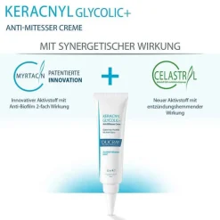 Ducray Keracnyl Glycolic + Creme, 30 ml
