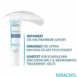 Ducray keracnyl Repair Lippenbalsam, 15 ml