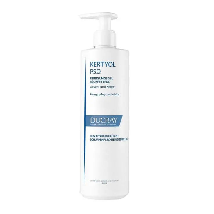 Ducray Kertyol Pso Reinigungsgel rückfettend, 400 ml