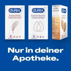 Durex extra dünn Kondome, 8 St