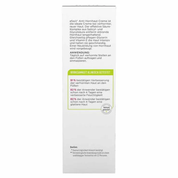 Efasit Anti-Hornhaut Creme, 75 ml