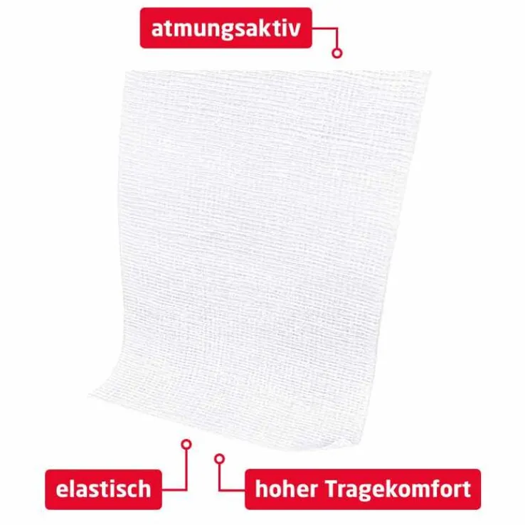 Elastomull® elastische Fixierbinde 4m x 8cm 2096, 1 St