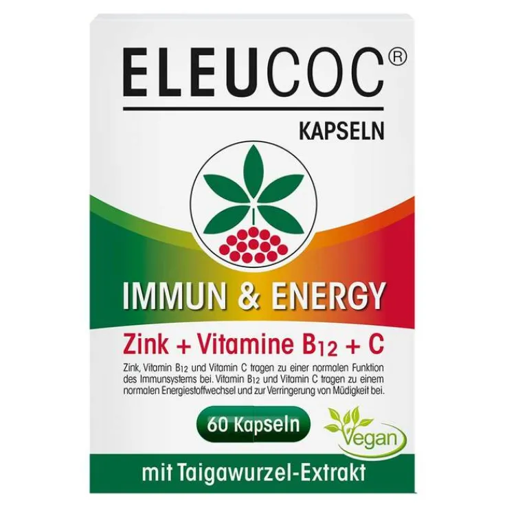 Eleucoc Immun & Energy Kapseln, 60 St