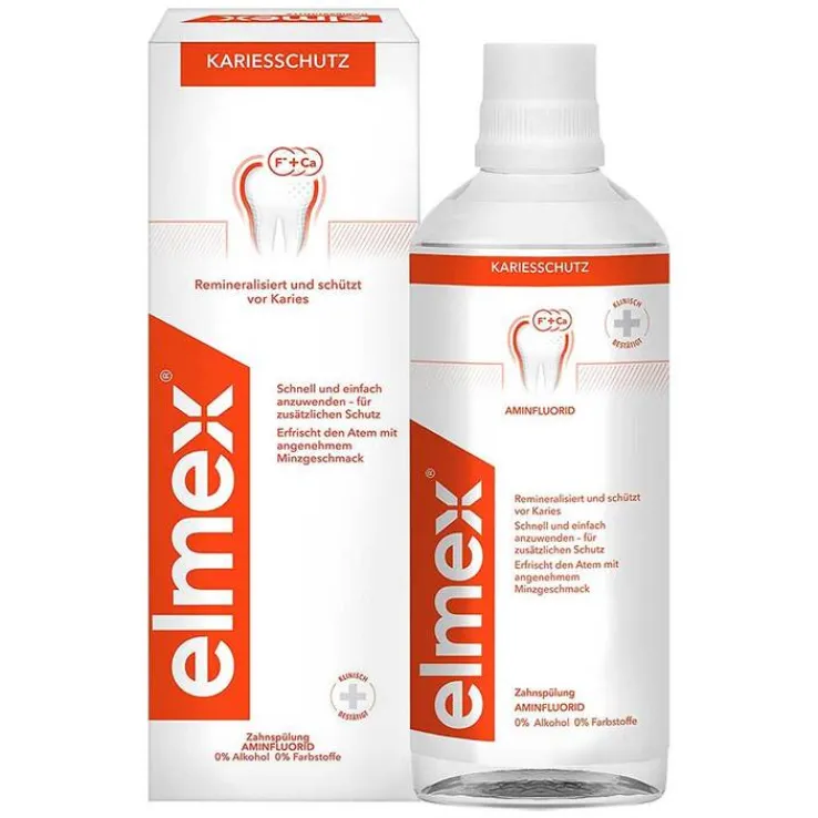 Elmex Kariesschutz Zahnspülung, 400 ml