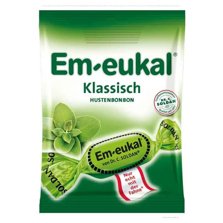 Em-eukal Hustenbonbons klassisch zuckerhaltig, 75 g
