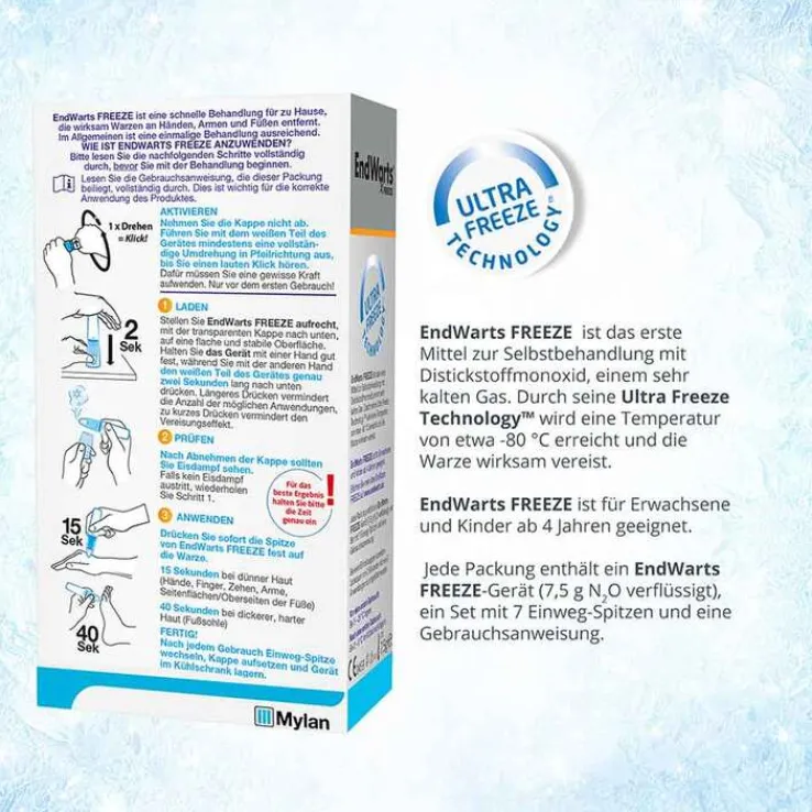 EndWarts® FREEZE Spray, 7.5 g