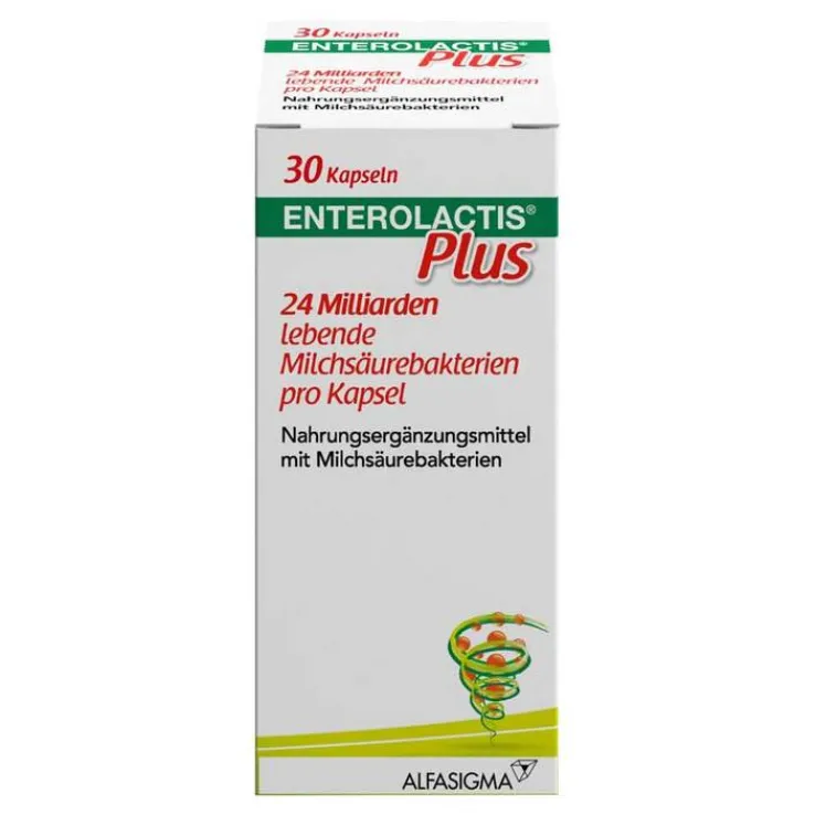 Enterolactis Plus Kapseln, 30 St