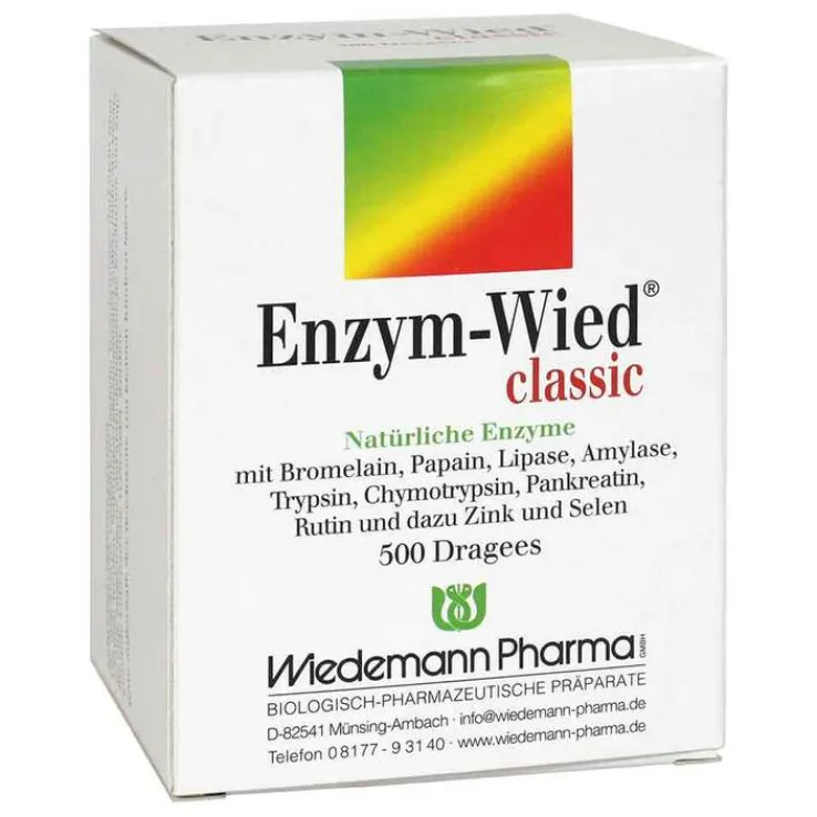 Enzym Wied classic Dragees, 500 St