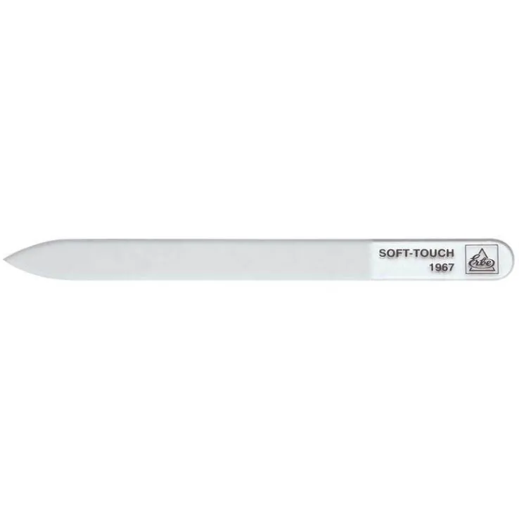 Erbe Glasfeile 14 cm Soft-Touch glasklar einseitig, 1 St