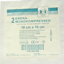 Erena Steril Vlieskompressen, 2 St