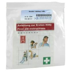 Erste Hilfe Anleitung Broschüre, 1 St