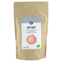 Erythrit Bio Zuckerersatz feinkörnig, 500 g