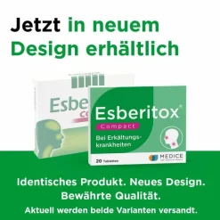 Esberitox® Compact Bei Erkältungskrankheiten, 20 St