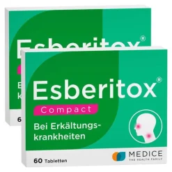 Esberitox® Compact bei Erkältungskrankheiten, 2x60 St