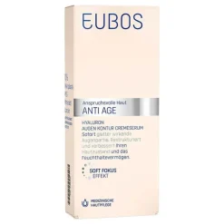 Eubos Anti-Age Hyaluron Augen Kontur Cremeserum, 15 ml