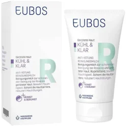 Eubos Kühl & Klar Anti-Rötung Reinigungsmilch, 150 ml