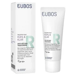 Eubos Kühl & Klar Anti-Rötung Tagescreme LSF 50 + , 40 ml