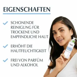 Eucerin Dermatoclean Hyaluron Reinigungsmilch, 200 ml