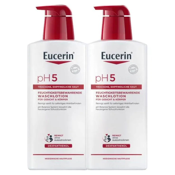 Eucerin pH5 Waschlotion empfindliche Haut , 2X400 ml