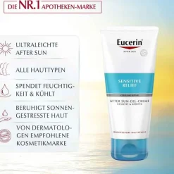 Eucerin Sun After Sun Sensitive Relief Gel-Creme, 200 ml