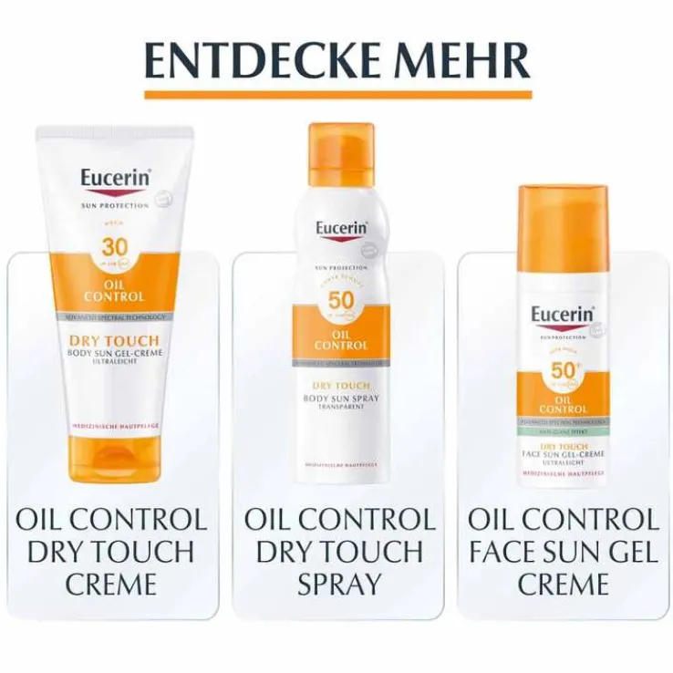Eucerin Sun Gel-Creme Oil Control Body LSF 50 + , 200 ml
