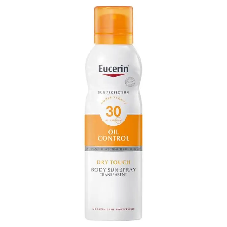 Eucerin Sun Oil Control Body transparent Aerosol LSF 30, 200 ml